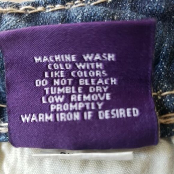 Vigoss Jeans The Dublin Boot 3/4 27x31 Low Rise Thick Stitch Distressed - Picture 12 of 12